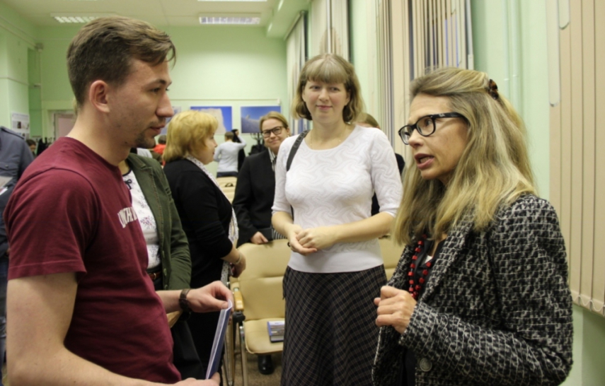 Финская исследовательница Элина Кахла встретилась с читателями библиотеки