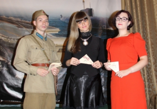 Мероприятие проекта «Крылья любви: письма с фронта»   состоялось в Доме офицеров Североморска