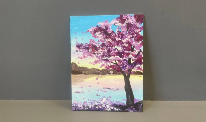 Мастер-класс «Цветущая вишня»