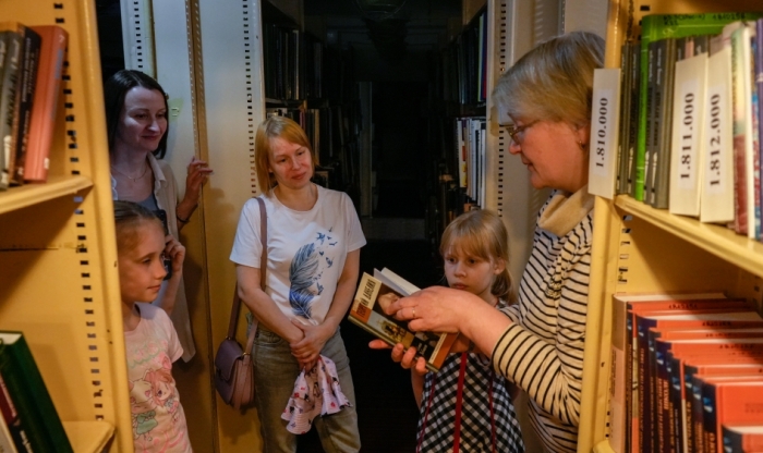 Литературное путешествие «Книжные лабиринты Научки»